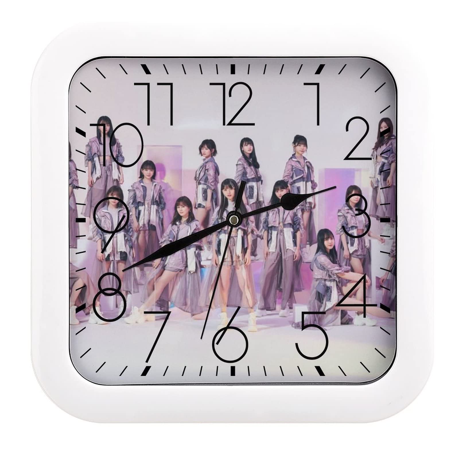 Amazon.co.jp: 乃木坂46. 壁掛け時計 おしゃれ インテリア 静音